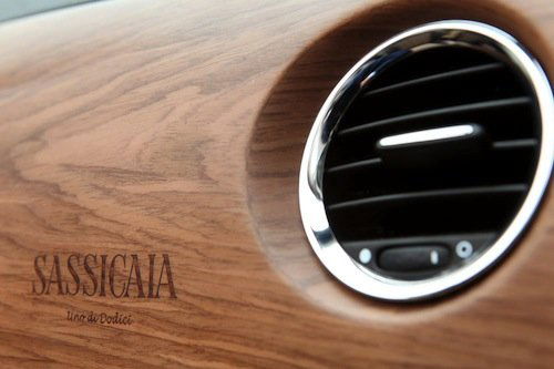 Aznom Fiat 500 Sassicaia, sabor a vino añejo para el italiano Aznom Fiat 500 Sassicaia, sabor a vino añejo para el italiano